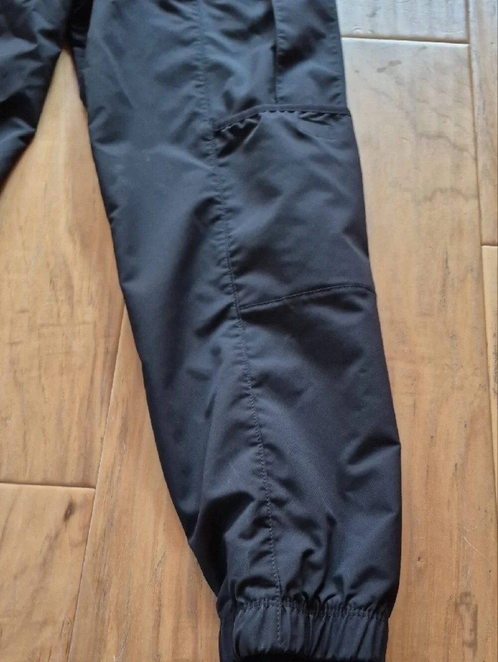 wonder nation Black Cargo Jogger Sweatpants for Kids